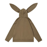 Women Hoodie Hooded Cardigan Sweater Autumn and Winter Loose Casual Jacket