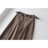 Women Skirt Suit Skirt Autumn Women's Midi Skirt