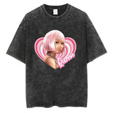 Nicki Minaj Vintage Washed T Shirt Gag City Pink Friday