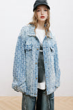 Unisex Jacket Autumn Denim Tassel Jacket Women's Clothing