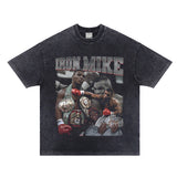Mike Tyson T Shirt Boxer Retro Short Sleeve