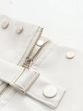 Women Skirt Autumn Zipper