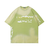 Men T Shirt Hiphip Street Style Short Sleeve T-shirt Men and Women Couple