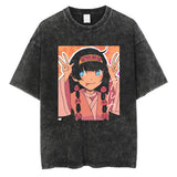 Summer Vintage Oversize T Shirt Fashion Streetwear