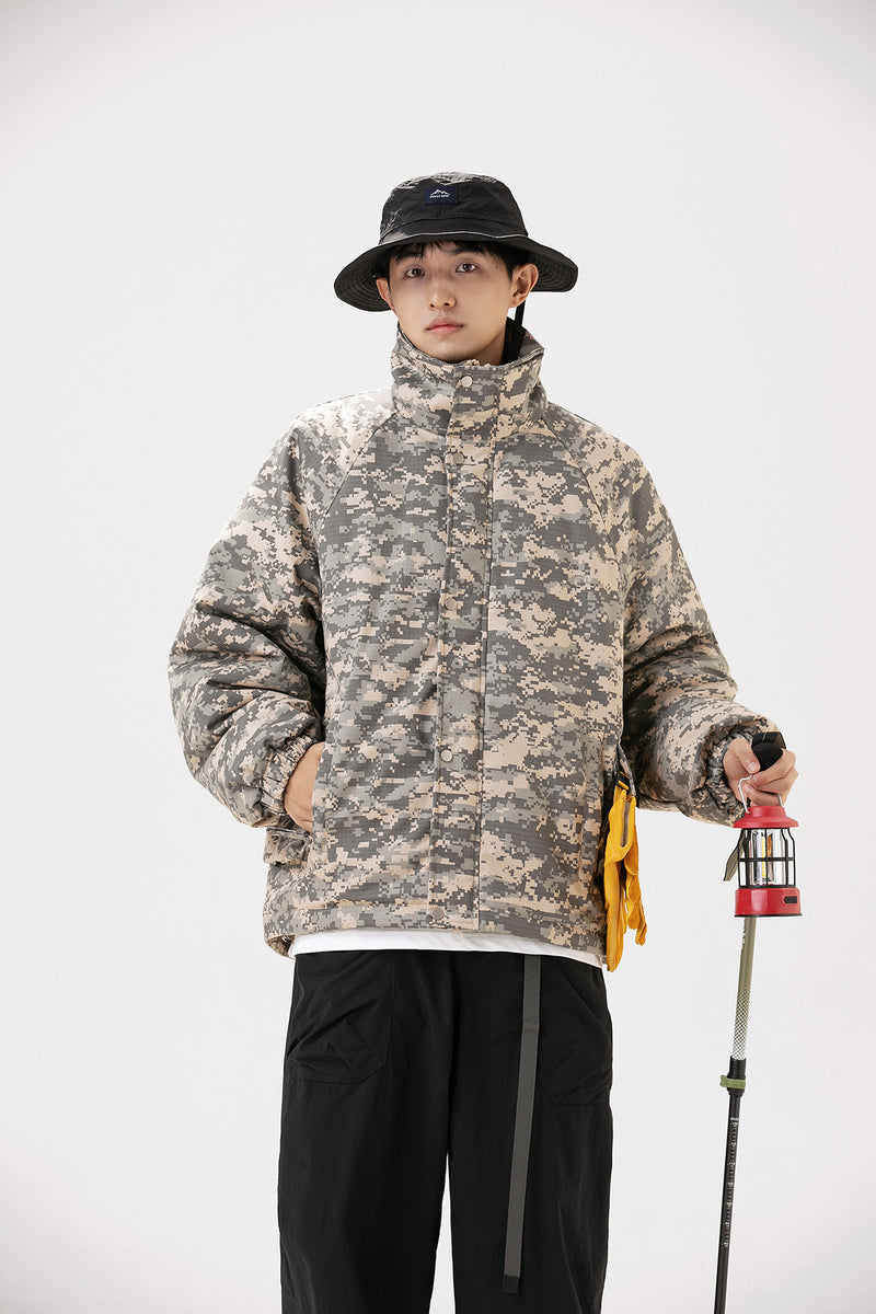 Unisex Sweater Winter Camouflage Coat
