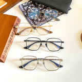CHH Chrome Hearts Glasses retro relief craftsmanship simple large frame trend titanium glasses frame