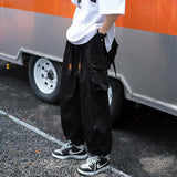Men Sweatpants Men's Summer Thin Loose Straight Casual Pants
