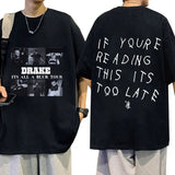 Rapper Drake Graphic Print T-shirt Men's T-shirt