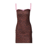 Women Halter Tops Summer Printing Slip Dress