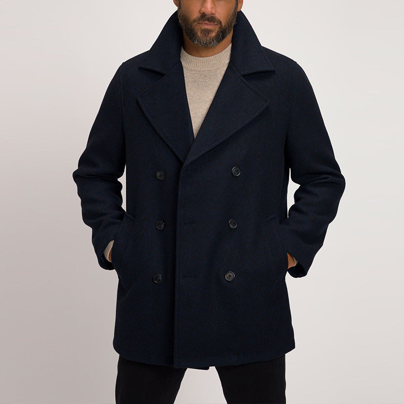 Men Jack Casual Mid-Length Men's Jacket Slim Fit