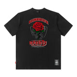 Men T Shirt Retro Portrait Printing T-shirt Men's and Women's Short Sleeve Loose Couple