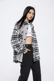 Unisex Jacket Autumn Retro Multi-Color Coat Women's Clothing