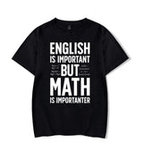 New Mens Brand T-shirt ENGLISH IS IMPORTANT BUT MAT