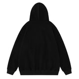 Men Hoodie Letter Printed Hoodie Autumn and Winter Loose Casual Long Sleeves Pullover Hoodie