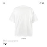 American vintage street T-shirt pure cotton men and women loose