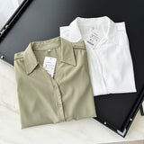 Women T-Shirt White Long Sleeve Shirt Women Spring and Autumn Top