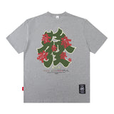 Men T Shirt Spring/Summer Letter Print Loose Short Sleeve T-shirt for Men and Women