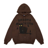 Men Hoodie Letter Printing Boys Hooded Pullover Loose