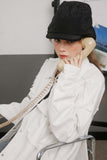 Unisex Jacket Autumn Burrs Twill Coat Women's Clothing