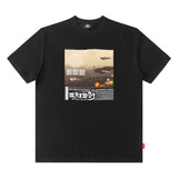 Men T Shirt Printed Short-Sleeved T-shirt Men's Street Idle Style Couple Casual