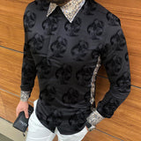 Men's Shirt Polo Shirt Printed T-shirt Men's Hawaiian Shirt Long Sleeve