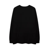 Men Long Sleeve Shirt Printed Couple Long Sleeve Vibe Idle Style Bottoming T-shirt Men