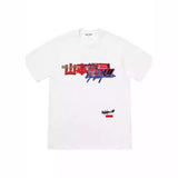 Mens T-shirts 22FW X Yohji Yamamoto 22FW TEE Yohji Yamamoto Letter Short Sleeve T-Shirt