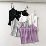 Women Camisole Slim-Fitting Suspenders Vest Female Backless