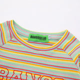 Women Sweater Short Sweater Women's Casual round Neck Spring and Summer Long Sleeves Top