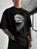 Men Summer Casual Oversized Short Sleeve T-Shirt