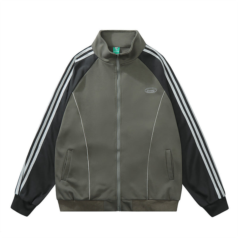 Men Hoodie Sweater Men's Stitching Spring and Autumn Outdoor Loose Sports