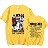 TS The Eras Tour T-Shirts Woman Man Short Sleeve Fashion