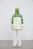 Unisex Jacket Fall Multicolor Printing Jacket Women's Clothing