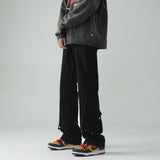 Men Sweatpants Overalls Men's Spring Loose Casual Design Sense