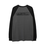 Men Long Sleeve Shirt Retro Loose Casual round Neck Long Sleeve T-shirt Men's Autumn