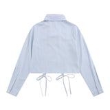 Women Long Sleeve Shirt Short Long Sleeve Shirt for Girls Autumn Design Casual