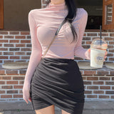 Women Long Sleeve Shirt Women's Slim Fit Outerwear Autumn