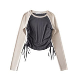 Women T-Shirt Autumn and Winter Long Sleeve Sports Bottoming Shirt T-shirt