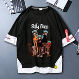 Sally Face T Shirts Supremeforce2022 Adventure Puzzle Solving Costume Sally Face