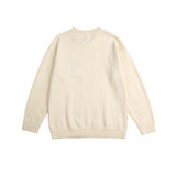 Unisex Sweatshirt Fall V-neck Cardigan Knitted Sweater