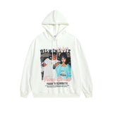 Men Long Sleeve Shirt Printed Hoodie Men and Women Hip Hop Retro Couple Hoodie