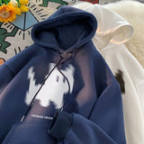 Men Hoodie Sweater Men's Spring and Autumn Coat Fashion Brand Retro