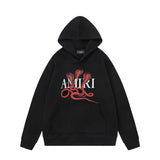 Amiri Hoodie AMI pattern hooded sweater for men and women