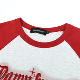 Men Hoodie round Neck Sweater Men Autumn Cotton Loose Raglan Long Sleeve