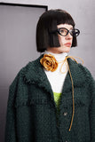 Unisex Jacket Autumn Deerskin Velvet Ribbon Coat
