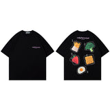 Men T Shirt Printed round Neck Short Sleeve T-shirt Baby Boy and Girl Summer Loose