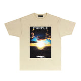 Purple Brand T Shirt Short Sleeve T-shirt Blouse