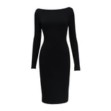 Women Jumpsuit Women's Long Sleeve Dress Midi Dress