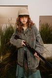 Unisex Jacket Autumn Do the Old Cowboy Coat Women's Clothing