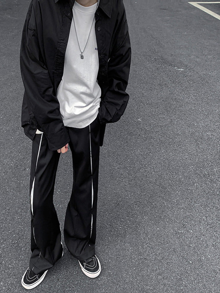 Men Sweatpants Men's Fashionable Ins Deconstructing Design Pants